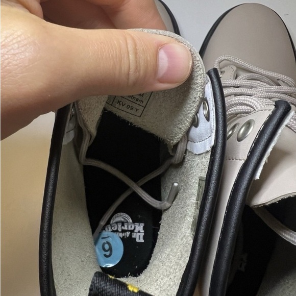 New Doc Dr Martens Airwair Zavala Smooth Leather Tan Boots Mens 6 Womens 7 Shoes - Picture 7 of 9